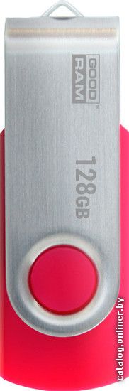 128 Gb USB3.1 GoodramUTS3 (Twister) UTS3-1280R0R11 Red