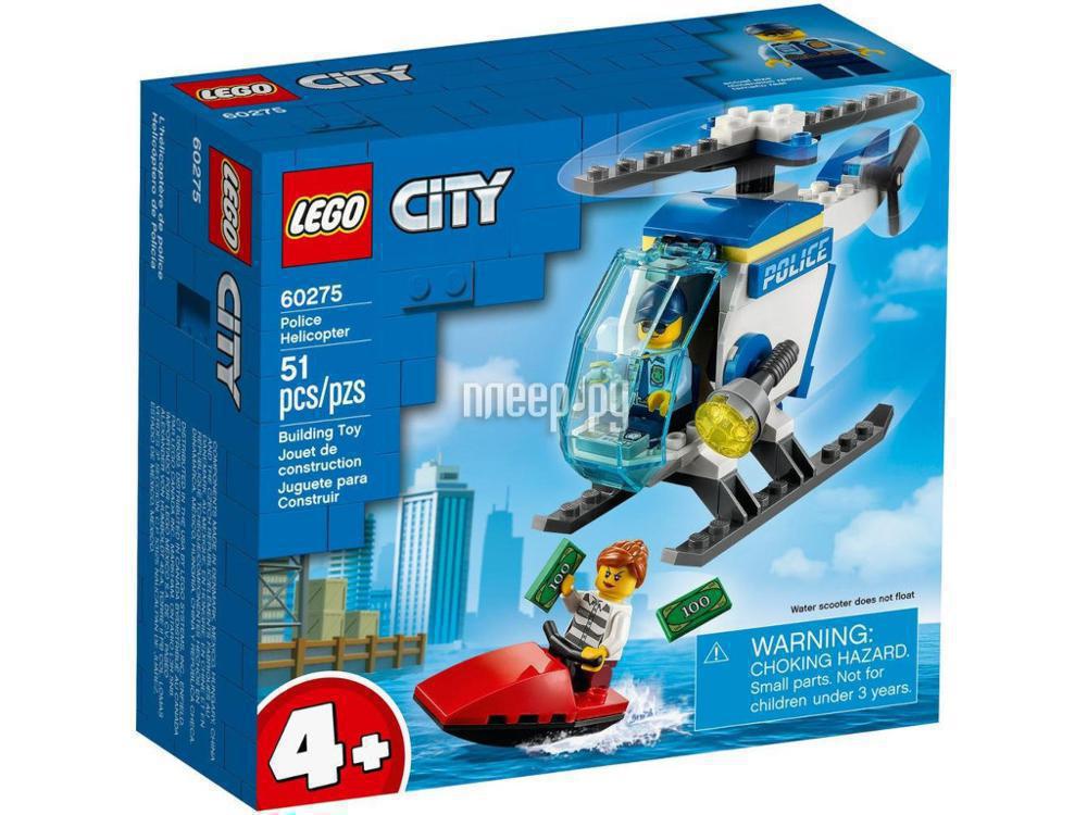 Конструктор Lego City Police Полицейский вертолет 60275