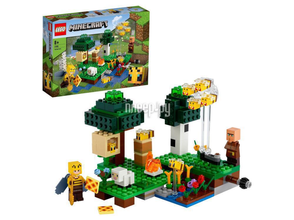 Конструктор Lego Minecraft Пасека 21165