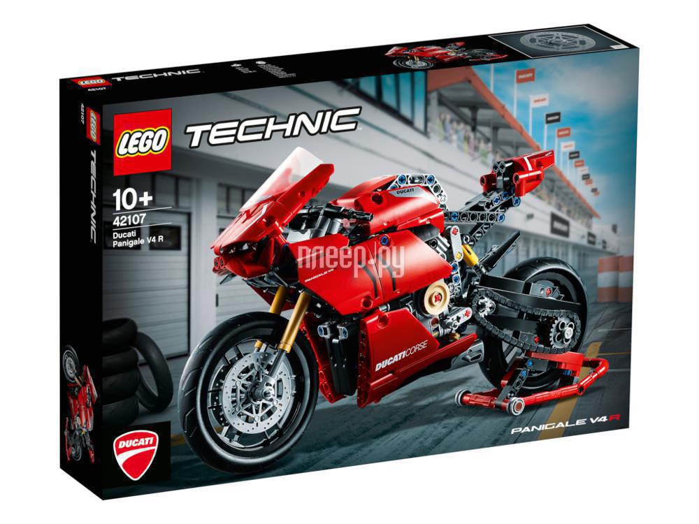 Конструктор Lego Мотоцикл Ducati Panigale V4 R 42107