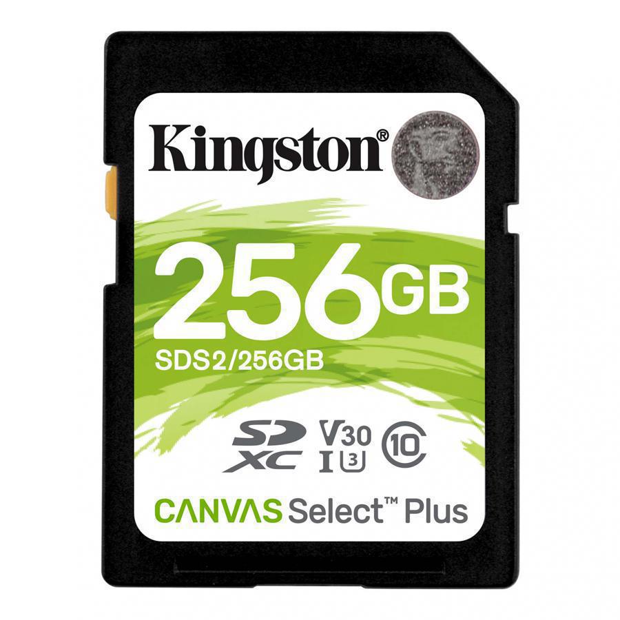 Micro SD 256 Gb Kingston Canvas Select Plus (SDS2/256GB) (+ SD adapter) RTL