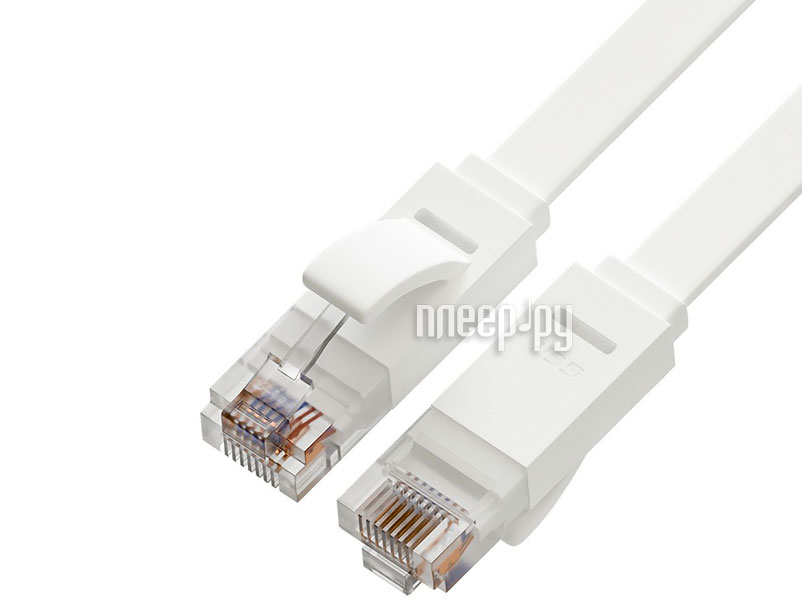 Кабель Greenconnect PROF UTP 30AWG cat.6 5m White GCR-51794