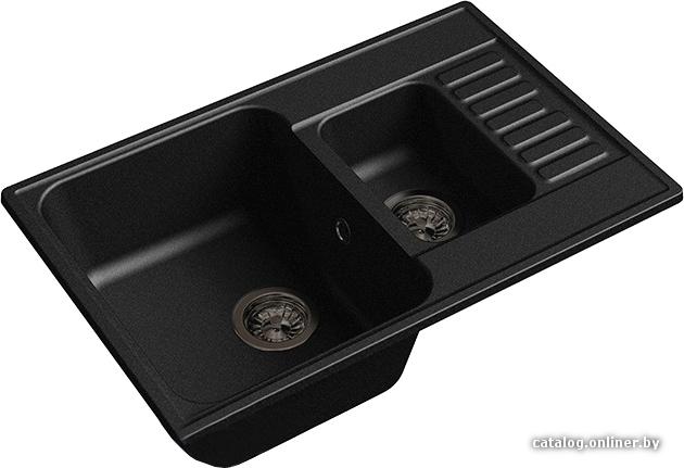 Кухонная мойка GranFest Quarz GF-Z21K (черный)