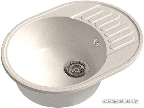 Кухонная мойка GranFest Quarz GF-Z58 (белый)