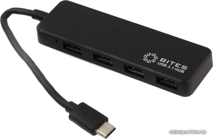 USB HUB 5bites HB34C-311BK
