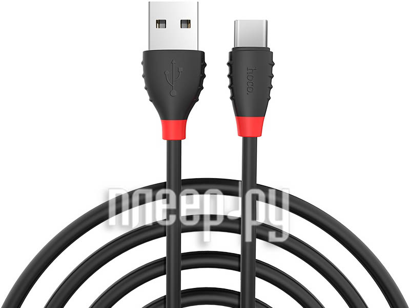 Кабель Hoco X27 Excellent USB - Type-C 120cm Black