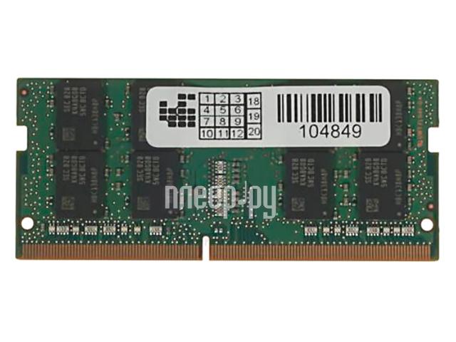 SO-DIMM DDR4 16GB PC-21300 2666Mhz Samsung Original (M471A2K43DB1-CTD)