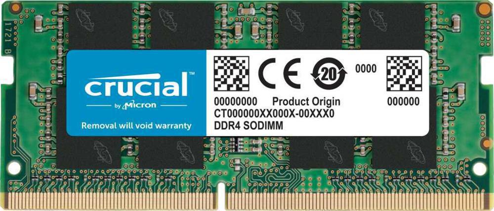 SO-DIMM DDR4 8GB PC-25600 3200Mhz Crucial (CT8G4SFRA32A)