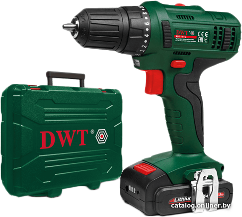 Дрель-шуруповёрт DWT ABS-14.4 L-2 BMC