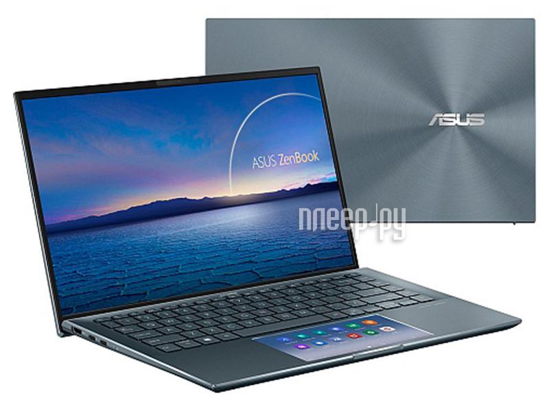 Ноутбук ASUS Zenbook 14 UX435EA-A5022R Pine Grey Intel Core i7-1165G7 2.8GHz/16384Mb/1024Gb SSD/Intel Iris Xe Graphics/Wi-Fi/Bluetooth/Cam/14.0/1920x1080/Windows 10 90NB0RS1-M01150