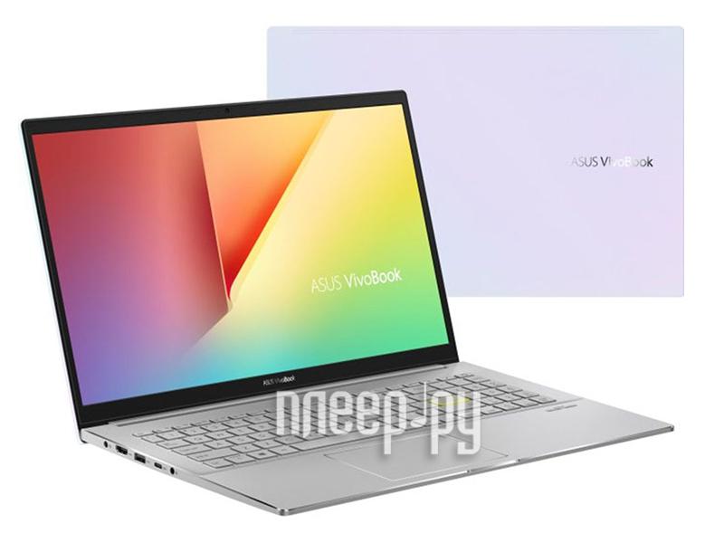 Ноутбук ASUS VivoBook S533EQ-BN144T Intel Core i7-1165G7 2.8GHz/16384Mb/512Gb SSD/nVidia GeForce MX350 2048Mb/Wi-Fi/Bluetooth/Cam/15.6/1920x1080/Windows 10 64-bit 90NB0SE4-M02440