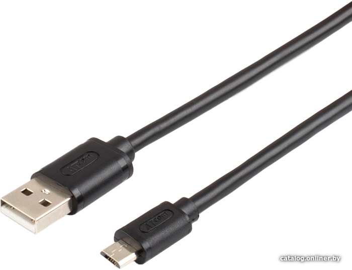 Кабель ATCOM (AT9174) кабель USB 2.0 (AM/Micro USB (5 pin)-0,8м)