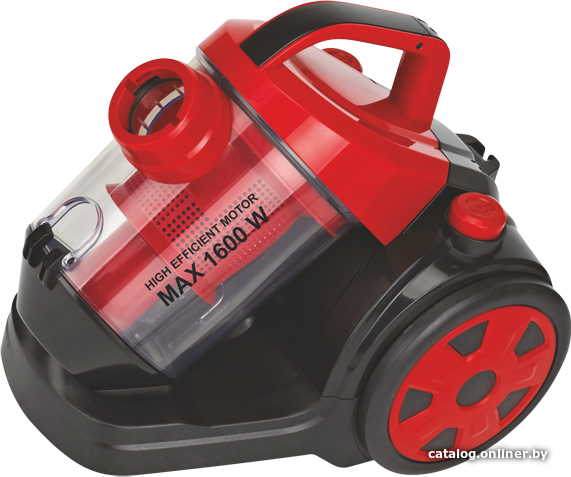Пылесос Sakura SA-8312R 1600Вт б/м HEPA красн/черн