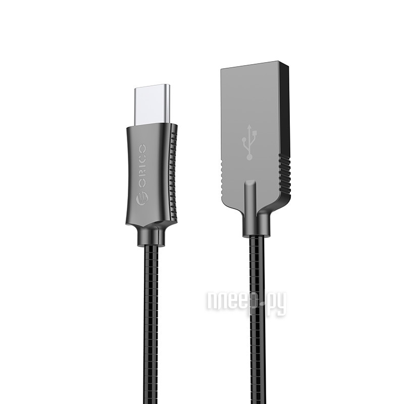 Кабель Orico USB - Type-C 1m HTS-10-BK