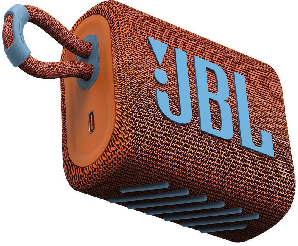 Портативная аудиосистема JBL Go 3 Orange JBLGO3ORG