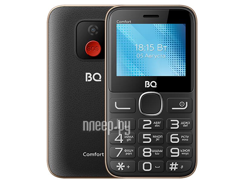 Мобильный телефон BQ-Mobile BQ-2301 Comfort Black-Gold