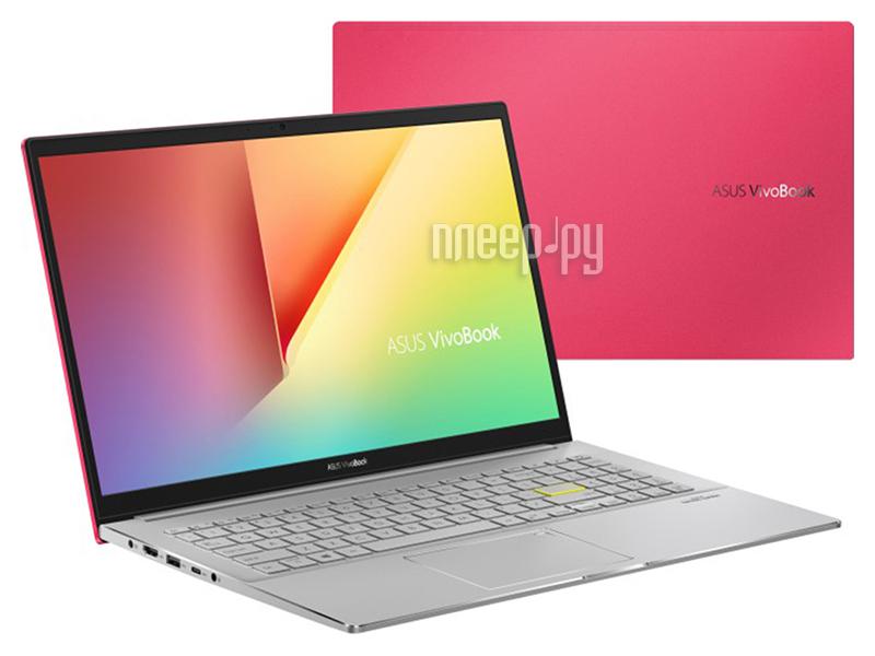 Ноутбук ASUS VivoBook S15 S533EQ-BN137T (90NB0SE2-M02370) красный