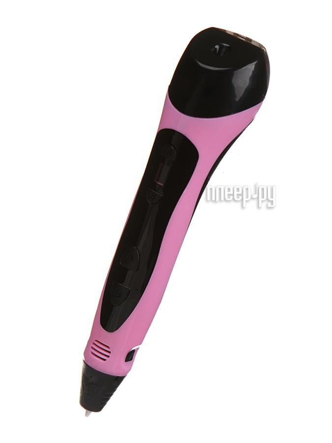 3D ручка Cactus CS-3D-PEN-C-PN PLA ABS LCD розовый