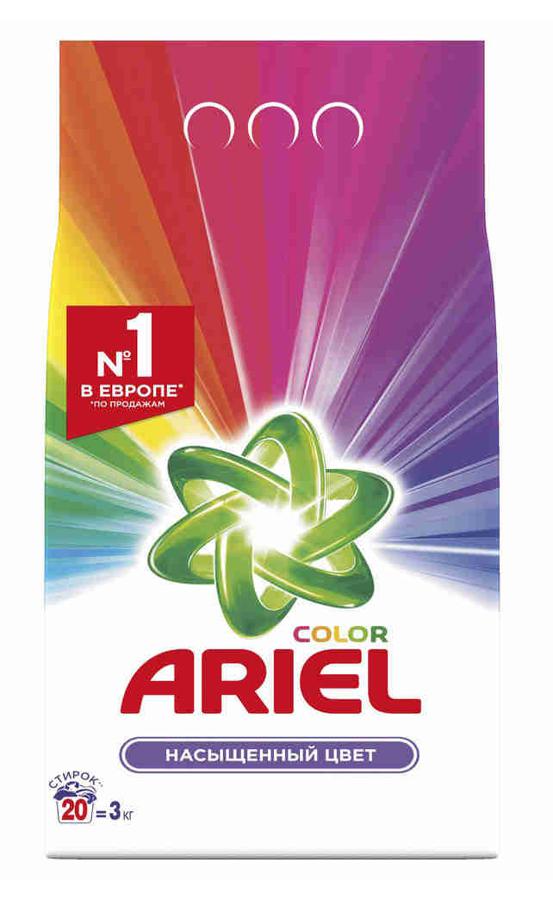 Стиральный порошок ARIEL Color автомат 3кг