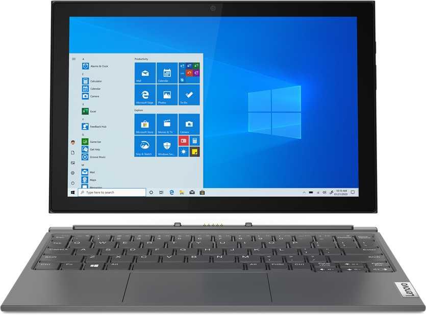 Ноутбук Lenovo IdeaPad Yoga Duet 3 4GB 64GB Windows 10 Professional серый [82AT005ERU]