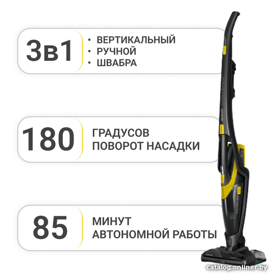 Пылесос Sencor SVC 0741YL