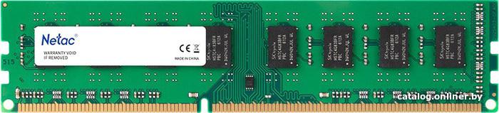 DDR III 8192MB PC-12800 1600MHz Netac (NTBSD3P16SP-08)