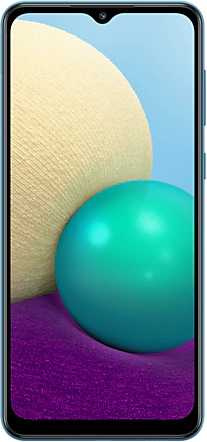 Смартфон Samsung Galaxy A02 2Gb+32Gb Blue SM-A022GZBBSER