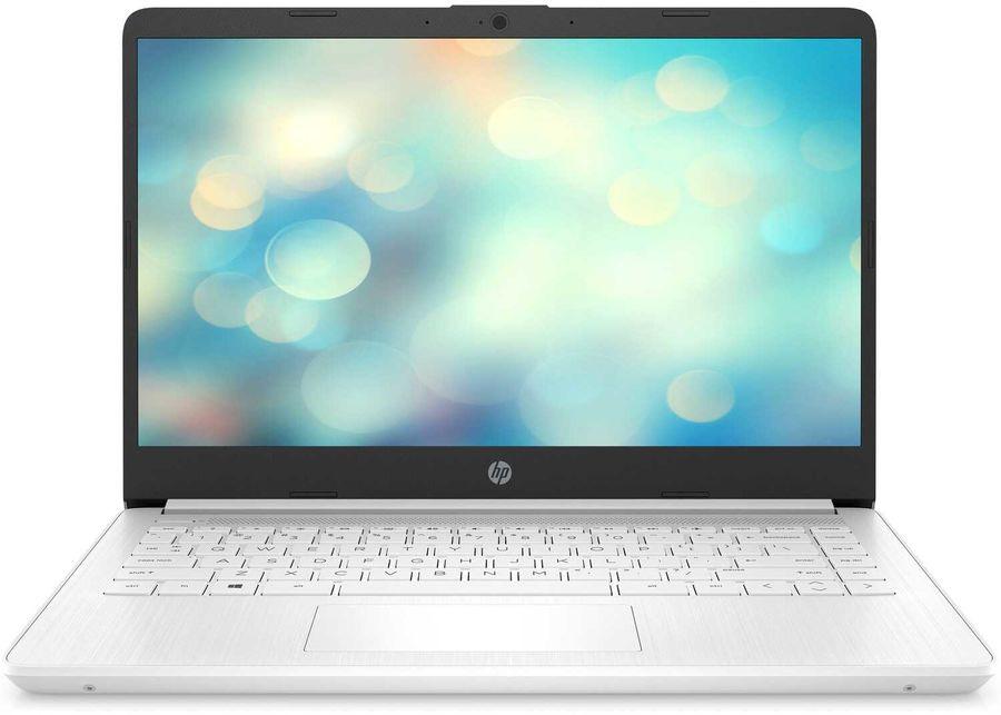 Ноутбук HP 14s-dq0046ur 14.0" FHD, Intel Pentium N5030, 4Gb, 256Gb SSD, no ODD, FreeDOS, белый 3B3L7EA