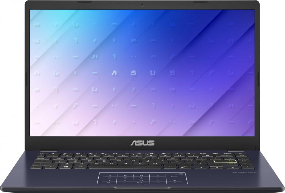 Ноутбук ASUS VivoBook E410MA-EB023T 14" IPS Intel Pentium Silver N5030 1.1ГГц 4ГБ 128ГБ SSD Intel UHD Graphics 605 Windows 10 синий 90NB0Q11-M18290