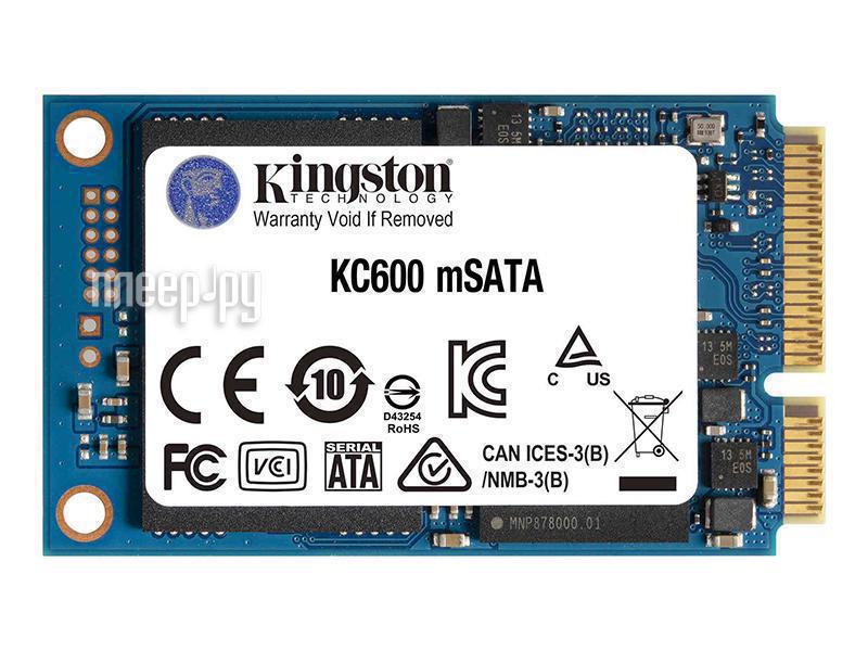 SSD mSATA Kingston 256Gb KC600 (SKC600MS/256G)