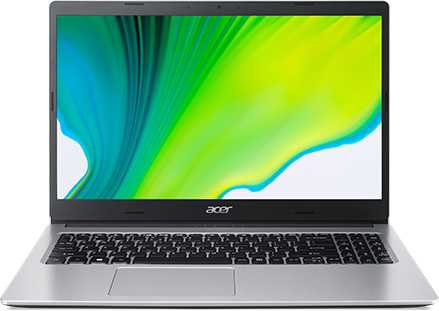 Ноутбук Acer Aspire 1 A114-33-C13A 14" Intel Celeron N4500 1.1ГГц 8ГБ 128ГБ eMMC Intel UHD Graphics Windows 10 серебристый NX.A7VER.006