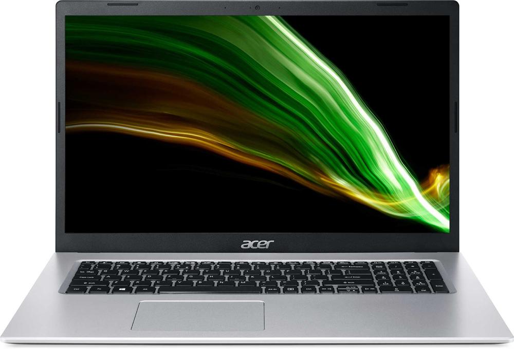 Ноутбук Acer Aspire 3 A317-33-P2RW 17.3" Intel Pentium Silver N6000 1.1ГГц 4ГБ 512ГБ SSD Intel UHD Graphics Windows 10 серебристый NX.A6TER.007