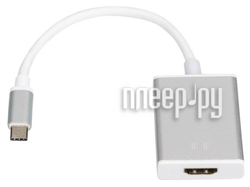 Кабель ATcom USB Type-C M - HDMI 4K F AT3888