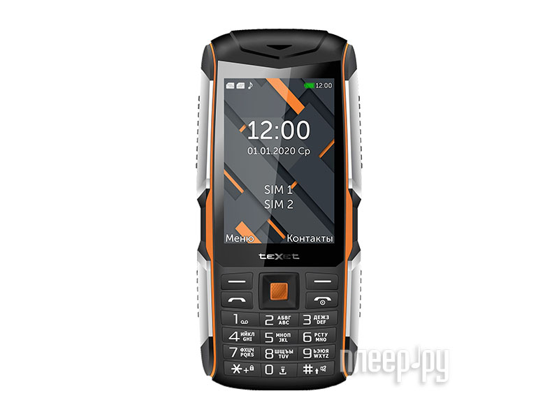 Мобильный телефон Texet TM-D426 Black/Orange