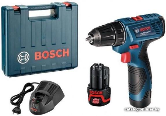 Дрель-шуруповерт Bosch GSR 120-LI 06019G8000 2 акку по 2,0 А/ч (0.601.9G8.000)