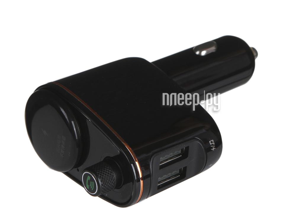 Автомобильный FM-модулятор Baseus Locomotive Bluetooth MP3 Vehicle Charger Black CCALL-RH01
