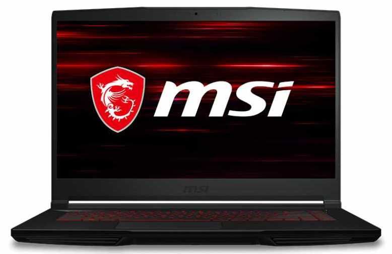 Ноутбук MSI GF63 10UC-423XRU 15.6" FHD black (Core i5 10500H/8Gb/512Gb SSD/3050 4Gb/Dos) 9S7-16R512-423