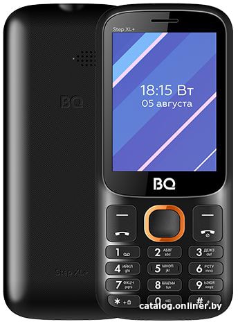 Мобильный телефон BQ 2820 Step XL+ Black/Orange