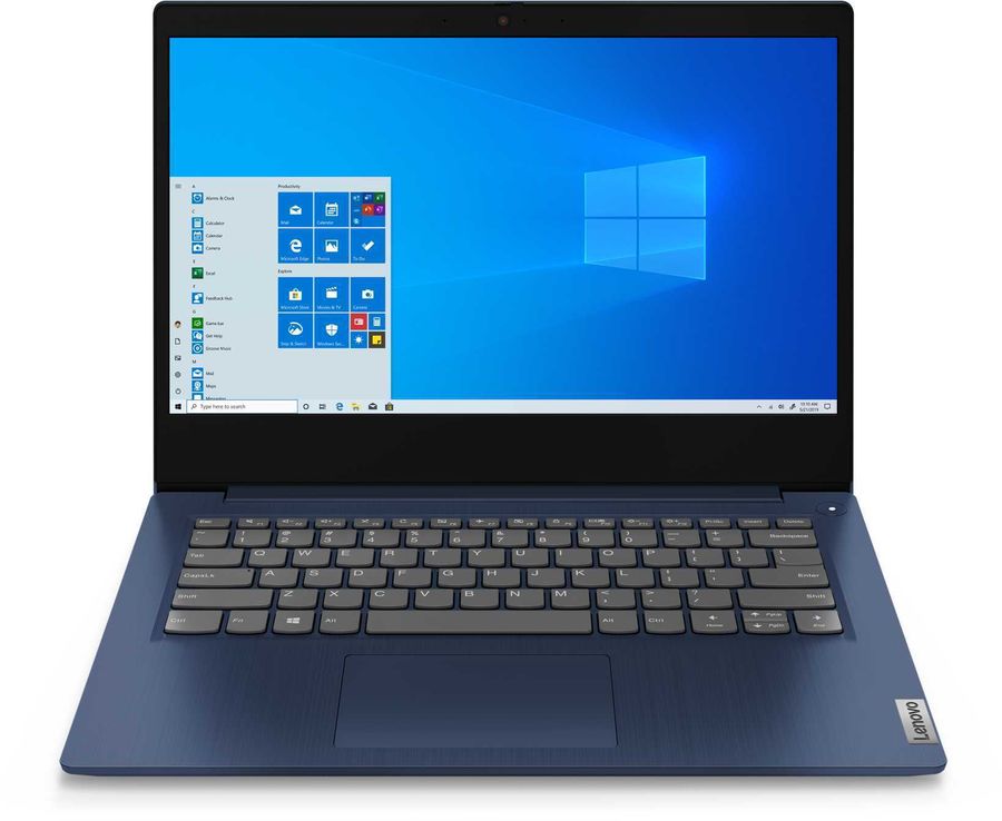 Ноутбук Lenovo IdeaPad 3 14IIL05 14" Intel Core i3 1005G1 1.2ГГц 4ГБ 128ГБ SSD Intel UHD Graphics Windows 10 синий 81WD0102RU