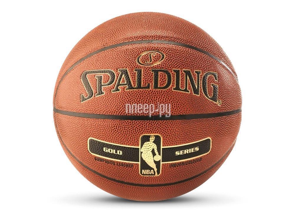 Баскетбольный мяч Spalding NBA Gold №7 76-014Z