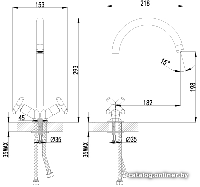 Смеситель Lemark Practica LM7504C
