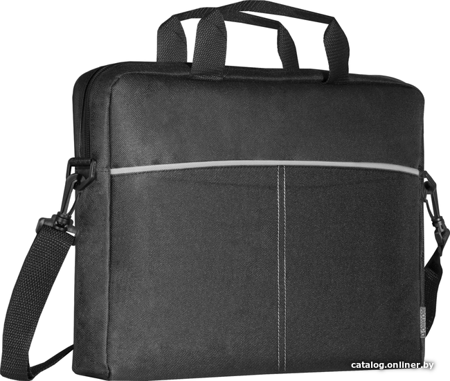 Сумка для ноутбука 15.6" Defender Lite 26086, Black-Gray