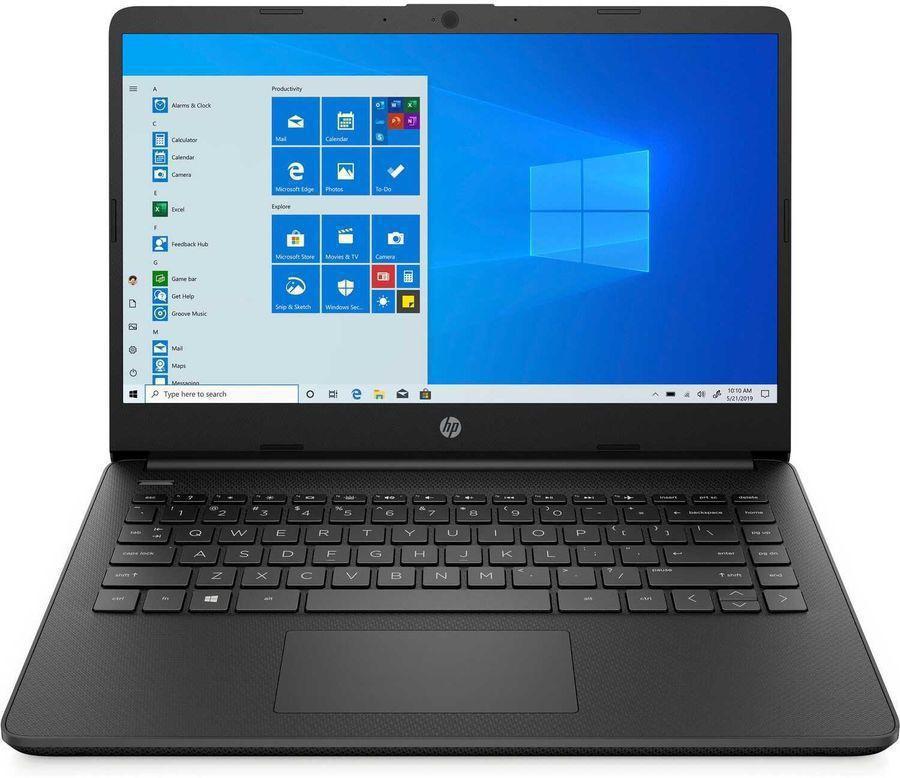 Ноутбук HP 14s-dq3001ur 14" Intel Celeron N4500 1.1ГГц 4ГБ 256ГБ SSD Intel UHD Graphics Windows 10 черный 3E7K2EA