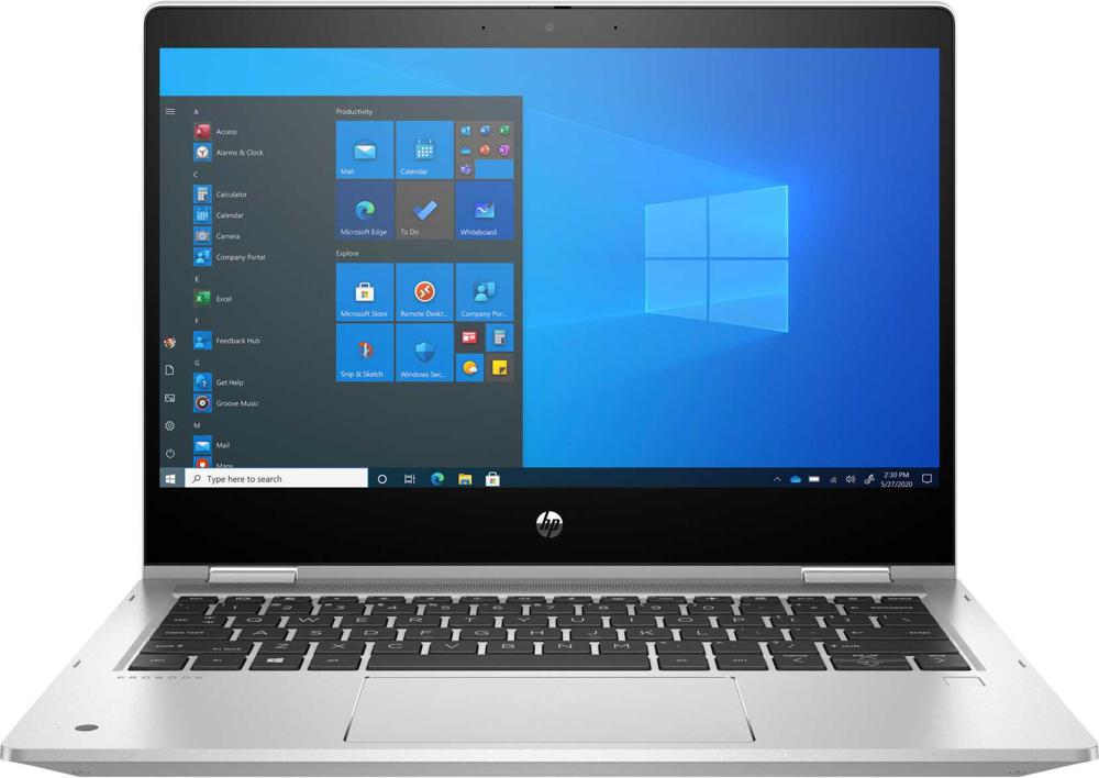 Ноутбук HP ProBook x360 435 G8 13.3" AMD Ryzen 5 5600U 2.3ГГц 8ГБ 256ГБ SSD AMD Radeon Windows 10 Professional серебристый 2X7P6EA