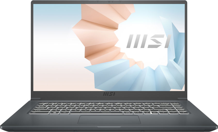 Ноутбук MSI Modern 15 A11SBU-476RU 15.6" IPS Intel Core i7 1165G7 8ГБ 512ГБ SSD NVIDIA GeForce MX450 - 2048 Мб Windows 10 темно-серый 9S7-155266-476