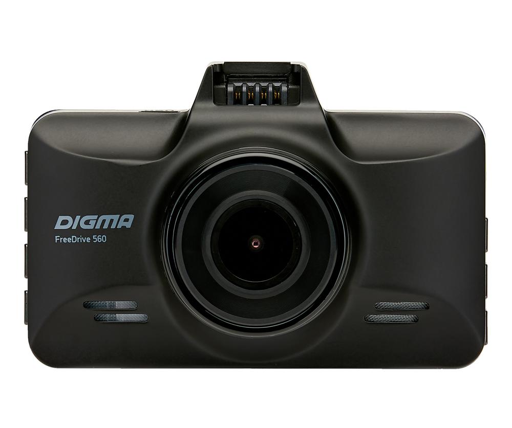 Автомобильный видеорегистратор Digma FreeDrive 560 черный