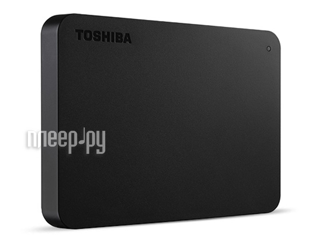 External HDD 2.5" USB 3.0/USB-C Toshiba 1ТБ Black HDTB410EKCAA