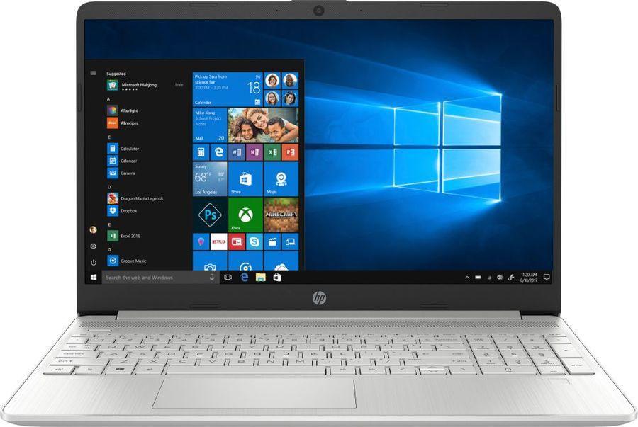 Ноутбук HP 15s-fq2050ur 15.6" IPS Intel Core i3 1125G4 8ГБ 512ГБ SSD Intel UHD Graphics интегрированное Windows 10 серебристый 3C7A6EA