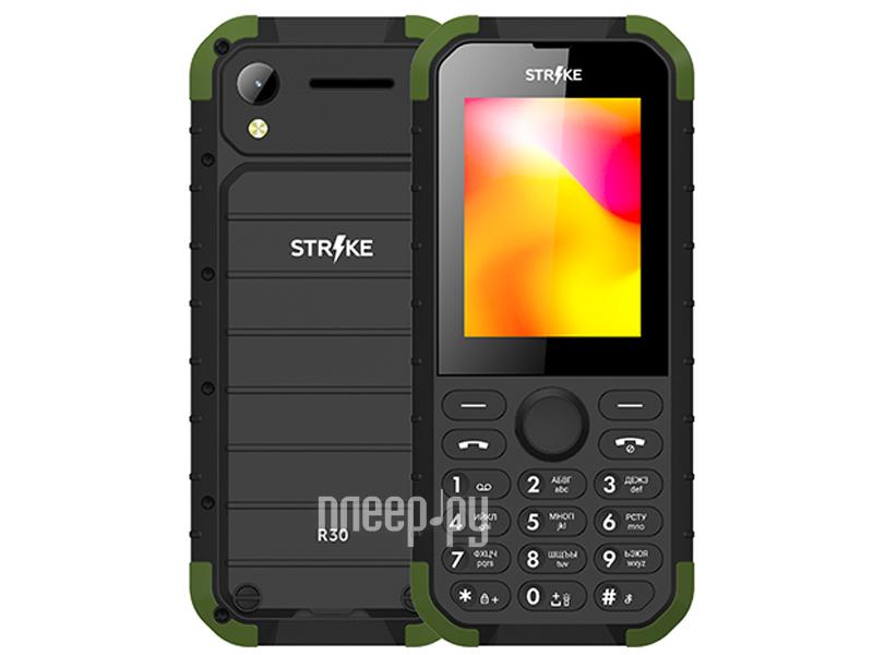 Мобильный телефон Strike R30 Black+Green