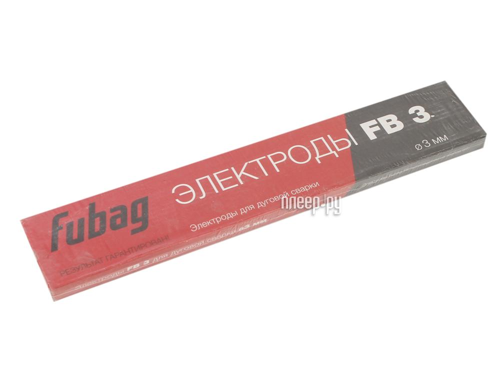 Электроды с рутиловым покрытием Fubag FB 3 D3.0mm пачка 900гр 38859